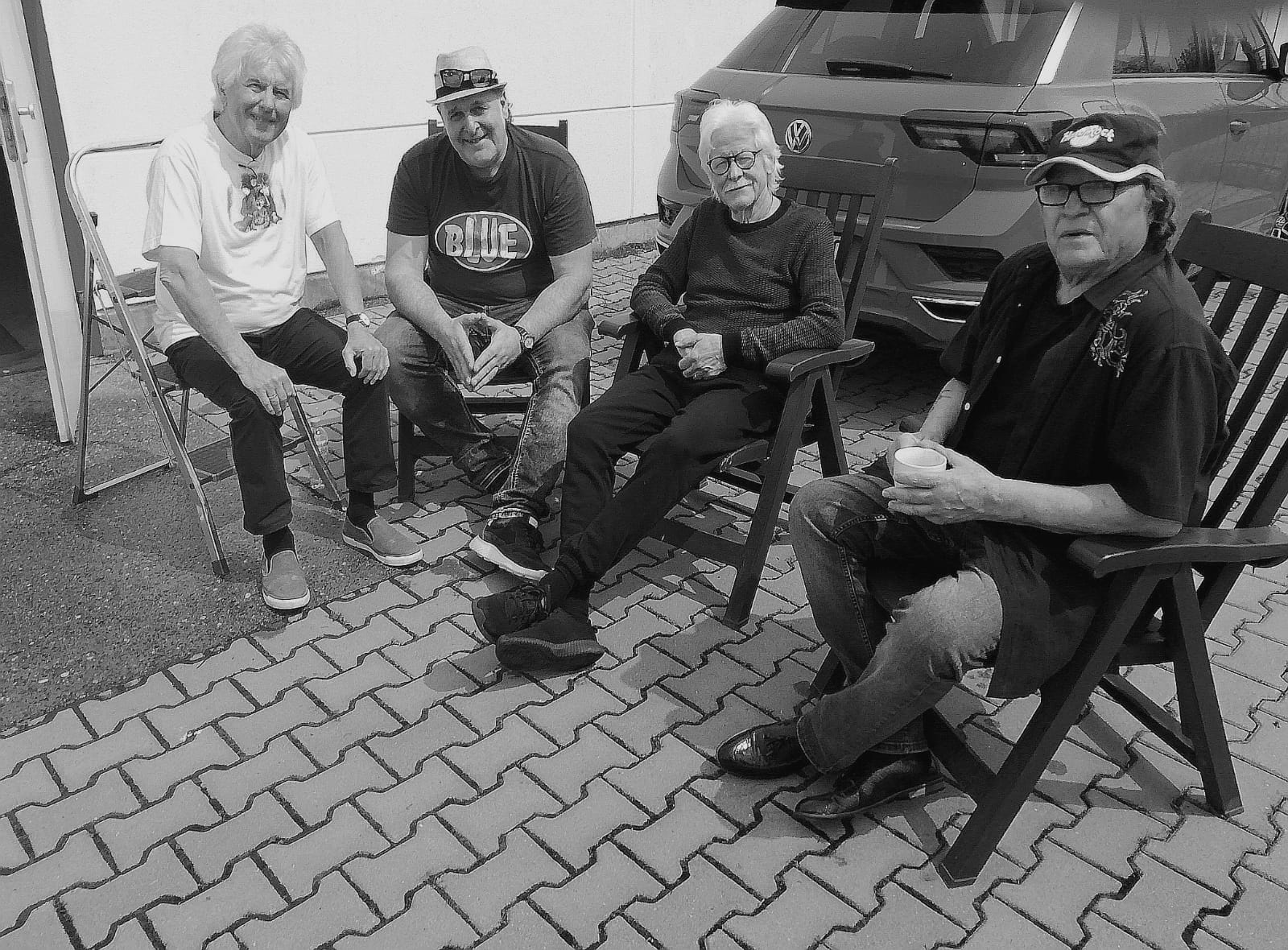 BAND bei der KAFFEEPAUSE - einfach SPITZE datt BILD